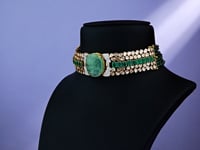 Himanshi Polki And Diamond Choker