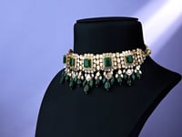 Kajal Polki And Diamond Choker