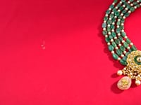 Prekshana Polki Bead Pendant