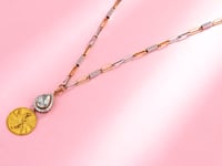 Deepa Polki And Diamond Pendant