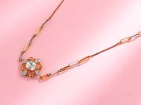 Taanya Polki And Diamond Necklace
