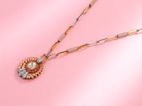 Gauri Polki And Diamond Pendant