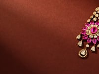 Unnati Polki And Diamond Long Earrings