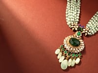 Anupriya Polki And Diamond Bead Pendant