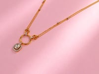 Sonam Polki And Diamond Pendant