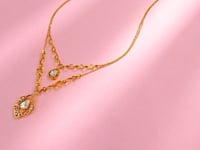 Garima Polki And Diamond Pendant