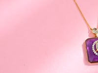 Samya Polki And Diamond Pendant