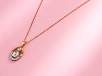 Amruta Polki And Diamond Pendant