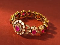 Kaylee Polki And Diamond Loose Bracelet
