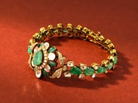 Rachel Polki And Diamond Loose Bracelet