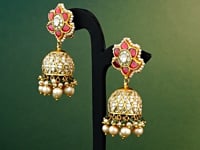 Amita Polki Jhumkas