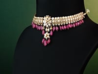 Zufia Polki And Diamond Choker