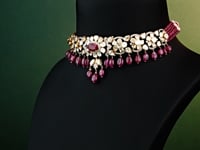 Nieve Polki And Diamond Choker