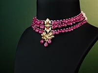 Saisha Polki Bead Choker
