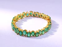 Raksha Emerald Loose Bracelet