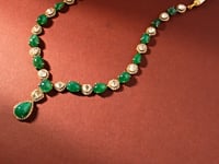 Adelyn Polki And Diamond Necklace