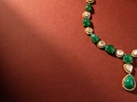 Adelyn Polki And Diamond Necklace