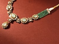 Tia Polki And Diamond Bead Pendant