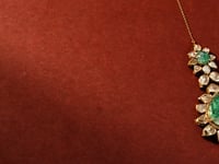 Noor Polki And Diamond Maangtika