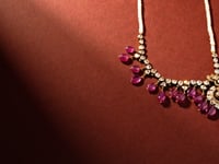 Banashri Polki And Diamond Maangtika