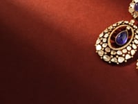 Devayani Polki And Diamond Long Earrings