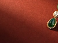 Vedika Polki And Diamond Long Earrings