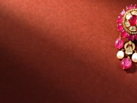 Shaima Polki And Diamond Long Earrings