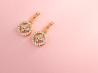 Diamond Long Earrings