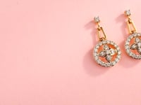Diamond Long Earrings