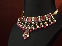 Kusha Kapila - Lia Polki And Diamond Choker