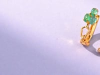 Muriel Emerald Hoops