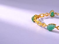 Kavana Emerald Loose Bracelet