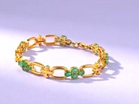 Kaushiki Emerald Loose Bracelet