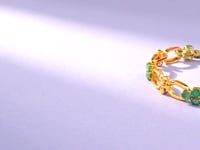 Kaushiki Emerald Loose Bracelet