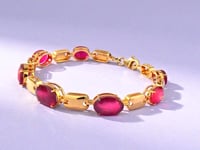 Veena Ruby Loose Bracelet