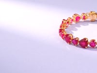 Veena Ruby Loose Bracelet