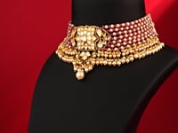 Nahila Polki Bead Choker