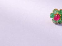 Maina Ruby And Emerald Tops