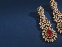 Diamond Long Earrings