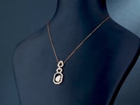 Rishita Polki And Diamond Pendant