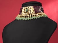 Trisha Polki Bead Choker