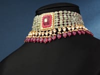 Nilakshi Polki Bead Choker