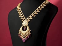 Isabel Polki Long Necklace