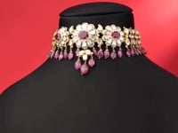 Sreeja Polki And Diamond Choker