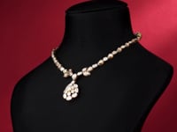 Kira Polki And Diamond Necklace