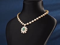 Kim Polki And Diamond Necklace