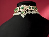Aahana Polki And Diamond Choker