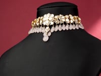 Halyn Polki And Diamond Choker