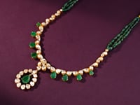 Sonal Polki And Diamond Necklace