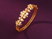 Anne Polki And Diamond Bangle